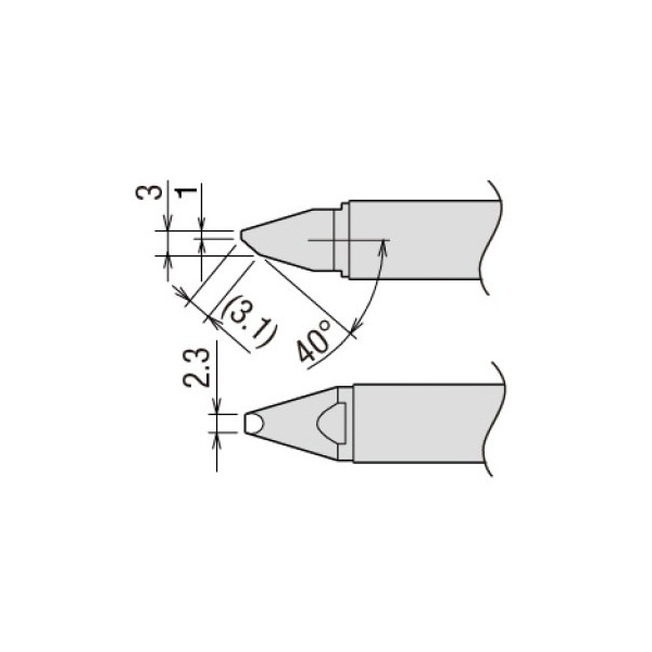 太洋電機産業（株） 交換こて先 FA-30HRT 交換こて先 FA-30HRT-3PC