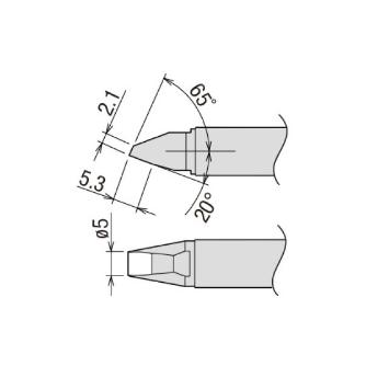 太洋電機産業（株） 交換こて先 FA-30HRT 交換こて先 FA-30HRT-5DC