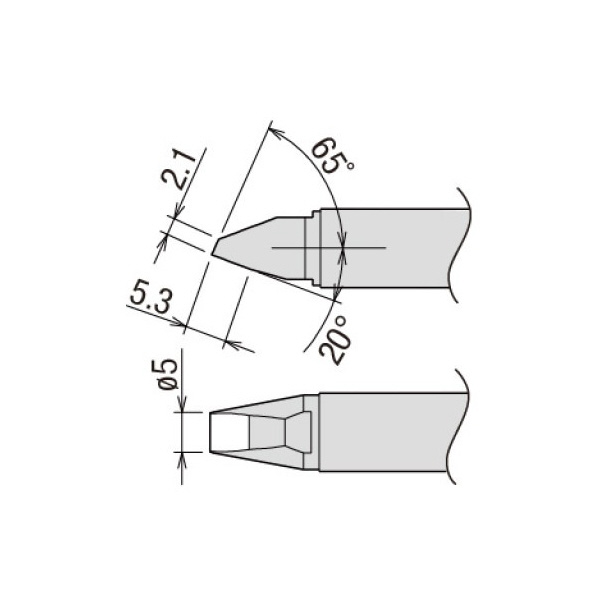 太洋電機産業（株） 交換こて先 FA-30HRT 交換こて先 FA-30HRT-5DC