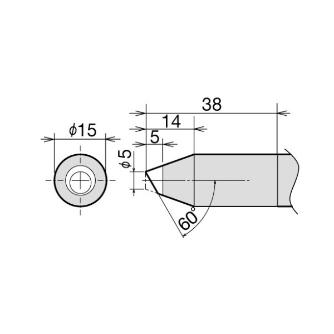 太洋電機産業（株） 交換こて先 RX-89HRT 交換こて先 RX-89HRT-5BC