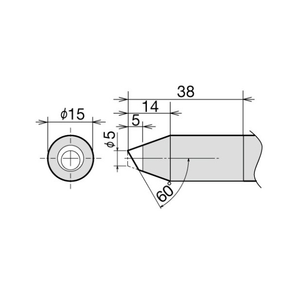 太洋電機産業（株） 交換こて先 RX-89HRT 交換こて先 RX-89HRT-5BC