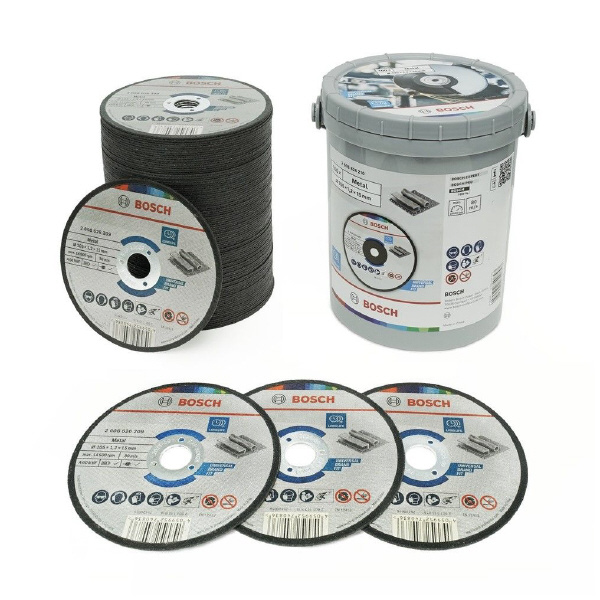 ボッシュ（株） 切断砥石 一般鋼材用 切断砥石　一般鋼材用　１００枚バケツ 2608626210