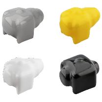 ネグロス電工（株） パイラッククリップ用保護キャップ 白 １０個