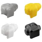 ネグロス電工（株） パイラッククリップ用保護キャップ 白 １０個