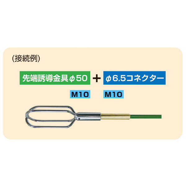 ミノル工業（株） E-41055R用先端誘導金具φ50 P Ｅ－４１０５５Ｒ用先端誘導金具φ５０ P-41055-03