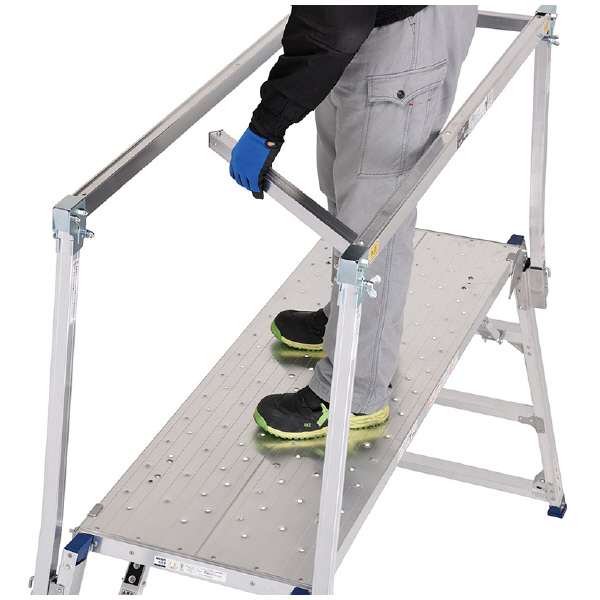 （株）ピカコーポレイション 足場台(可搬式) DXA型用エリアガード 足場台（可搬式）ＤＸＡ型用エリアガード DXA-AGLS