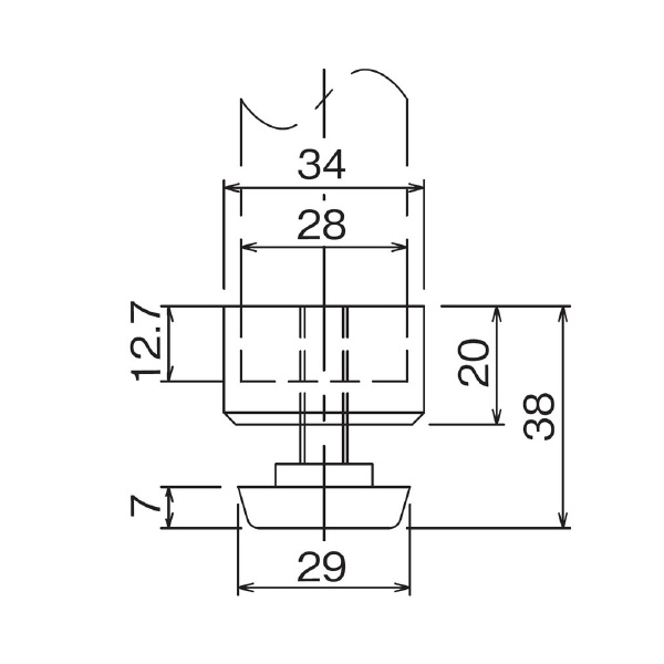 ＴＭＥＨジャパン（株） プラスティックフット AD30PA プラスティックフット AD30PA-D