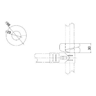 ＴＭＥＨジャパン（株） 後付けリングバンパー28 RB-2966A 後付けリングバンパー２８ RB-2966A