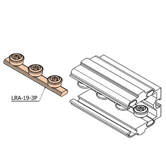 ＴＭＥＨジャパン（株） アルミパイプローラーガイド用ローラー LRA アルミパイプローラーガイド用ローラー LRA-19-3P