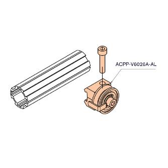 ＴＭＥＨジャパン（株） アルミ滑車ユニット(垂直) ACPP アルミ滑車ユニット（垂直） ACPP-V6026A-AL