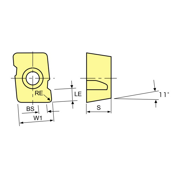 （株）ＭＯＬＤＩＮＯ カッタ用インサート MPHW カッタ用インサート MPHW060302ZEL-0.5 PN215