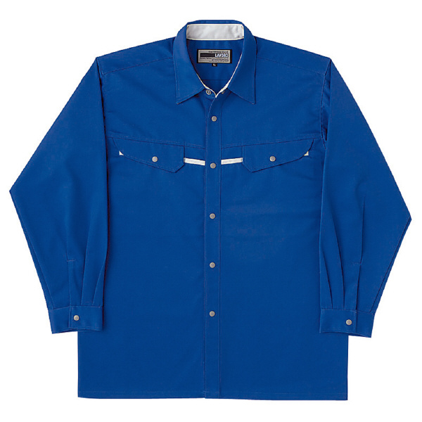 日新被服（株） 長袖シャツ 5104-30 長袖シャツ 5104-30-SS ﾌﾞﾙｰ