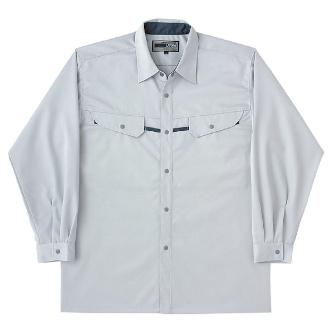 日新被服（株） 長袖シャツ 5104-40 長袖シャツ 5104-40-SS ｼﾙﾊﾞｰ