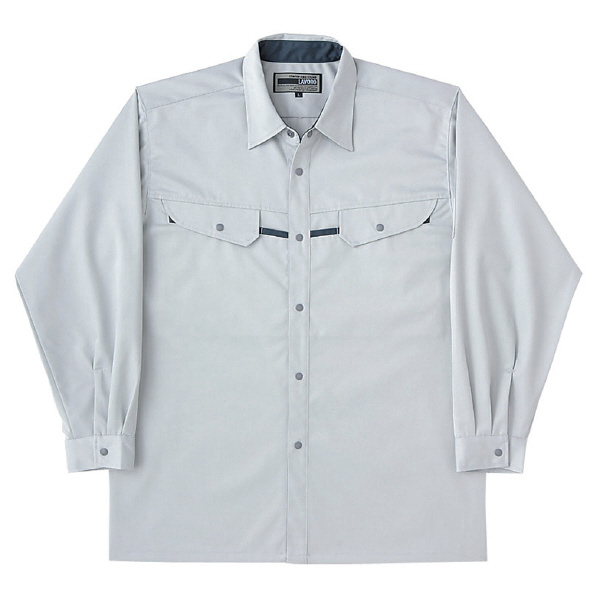 日新被服（株） 長袖シャツ 5104-40 長袖シャツ 5104-40-SS ｼﾙﾊﾞｰ