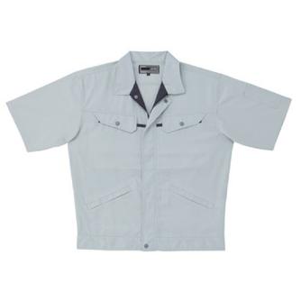 日新被服（株） 半袖ジャンパー 5105-40 半袖ジャンパー 5105-40-SS ｼﾙﾊﾞｰ