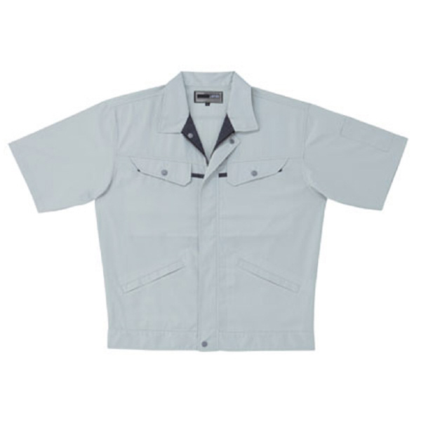 日新被服（株） 半袖ジャンパー 5105-40 半袖ジャンパー 5105-40-SS ｼﾙﾊﾞｰ
