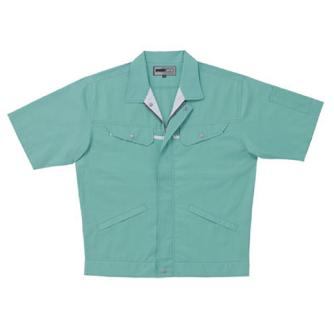 日新被服（株） 半袖ジャンパー 5105-48 半袖ジャンパー 5105-48-SS ﾗｲﾄｸﾞﾘﾝ