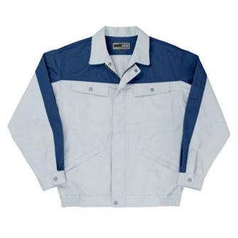日新被服（株） 長袖ブルゾン 5116-95 長袖ブルゾン 5116-95-SS ｼﾙﾊﾞｰxﾈｲﾋﾞｰ