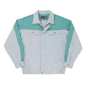 日新被服（株） 長袖ブルゾン 5116-97 長袖ブルゾン 5116-97-SS ｼﾙﾊﾞｰxﾗｲﾄｸﾞﾘﾝ