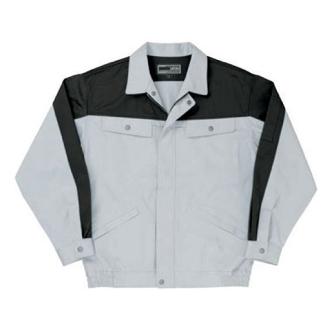 日新被服（株） 長袖ブルゾン 5116-99 長袖ブルゾン 5116-99-SS ｼﾙﾊﾞｰxﾗｲﾄﾌﾞﾗｯｸ