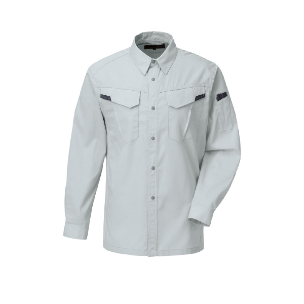 日新被服（株） 長袖シャツ 5124-40 長袖シャツ 5124-40-8L ｼﾙﾊﾞｰ