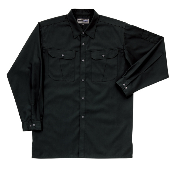 日新被服（株） 長袖シャツ 5904-52 長袖シャツ 5904-52-SS ﾗｲﾄﾌﾞﾗｯｸ