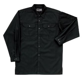 日新被服（株） 長袖シャツ 5904-52 長袖シャツ 5904-52-S ﾗｲﾄﾌﾞﾗｯｸ