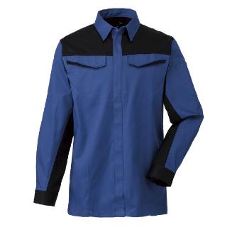 日新被服（株） 長袖シャツ R5541-30 長袖シャツ R5541-30-8L ﾌﾞﾙｰ