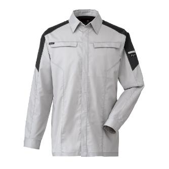 日新被服（株） 長袖シャツ SR2641-40 長袖シャツ SR2641-40-5L ｼﾙﾊﾞｰ