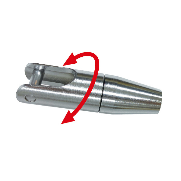 ミノル工業（株） ロープ用フック P ロープ用フック（より戻し付き） P-4199