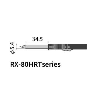 太洋電機産業（株） 替こて先 RXー80GAS用 RX 替こて先　ＲＸ－８０ＧＡＳ用　封紙 RX-80HRT-4D