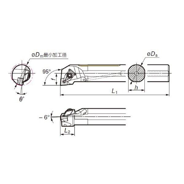 住友電気工業（株） SEC－ボーリングバイト D-DCLN ＳＥＣ－ボーリングバイト D25T-DCLNL1204-32