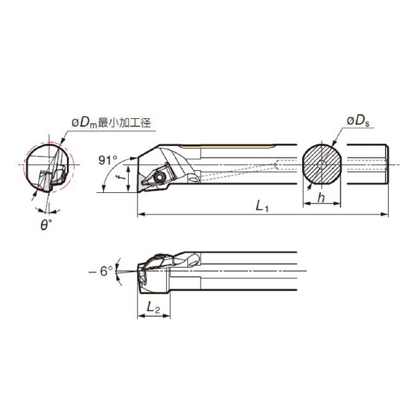 住友電気工業（株） SEC－ボーリングバイト D-DTFN ＳＥＣ－ボーリングバイト D25T-DTFNL1604-32