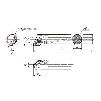 住友電気工業（株） SEC－ボーリングバイト D-DWLN ＳＥＣ－ボーリングバイト D32T-DWLNL0804-40