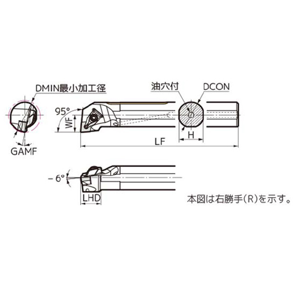 住友電気工業（株） SEC－ボーリングバイト D-DCLN ＳＥＣ－ボーリングバイト D40U-DCLNL1204-50