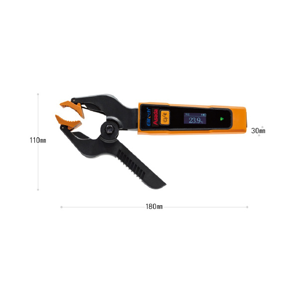 アサダ（株） 温度クランプIPT-01S AE 温度クランプＩＰＴ－０１Ｓ AE500 ｵﾝﾄﾞｸﾗﾝﾌﾟIPT-01S