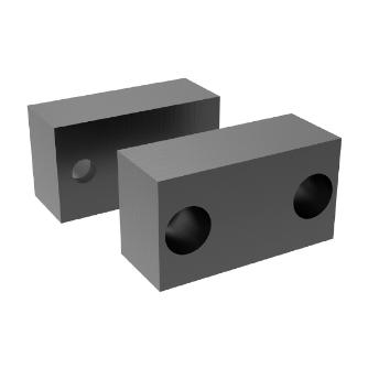 （株）ナベヤ ダブルウェッジクランプ(口金取付タイプ) DWC ダブルウェッジクランプ（口金取付タイプ） DWC12-SCJ