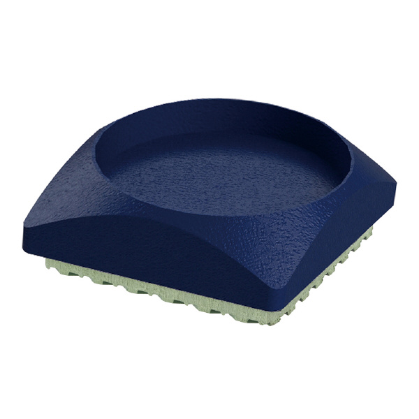 （株）ナベヤ 防振フットホルダ 防振パッド FH 防振フットホルダ　防振プレート FH075B30W-18