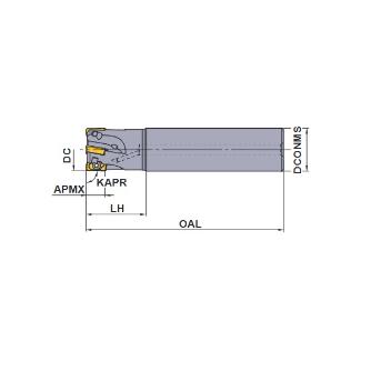 三菱マテリアル（株） 多機能肩削り用カッタ(本体) RS0112 多機能肩削り用カッタ（本体） RS0112-1602S16SR