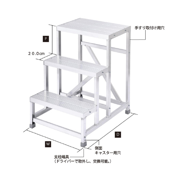 長谷川工業（株） ライトステップ DB ライトステップ DB3-849a