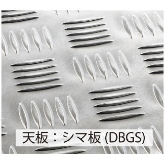 長谷川工業（株） ライトステップ(縞板タイプ) DBGS ライトステップ（縞板タイプ） DBGS5-84125a