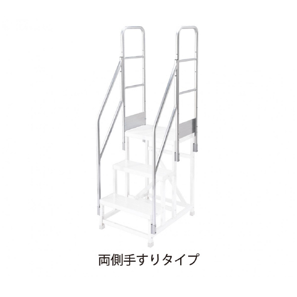 長谷川工業（株） ライトステップ用両側手すり DBG-TW ライトステップ用両側手すり DBG2-645a-TW
