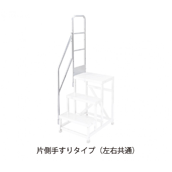 長谷川工業（株） ライトステップ用片側手すり DB-TS ライトステップ用片側手すり DB3-649a-TS