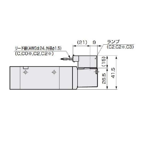 ＣＫＤ（株） セレックスバルブ 4KA セレックスバルブ 4KA210-06-C00-AC100V