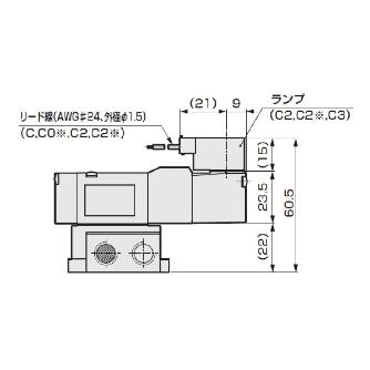 ＣＫＤ（株） セレックスバルブ 4KB セレックスバルブ 4KB119-00-C1-DC24V