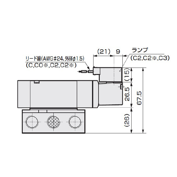 ＣＫＤ（株） セレックスバルブ 4KB セレックスバルブ 4KB219-00-C1-DC24V