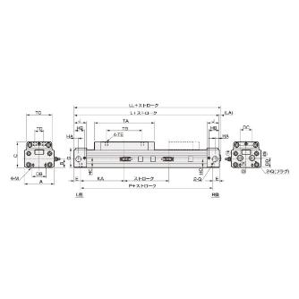 ＣＫＤ（株） スーパーロッドレスシリンダ SRL3 スーパーロッドレスシリンダ SRL3-00-40N800