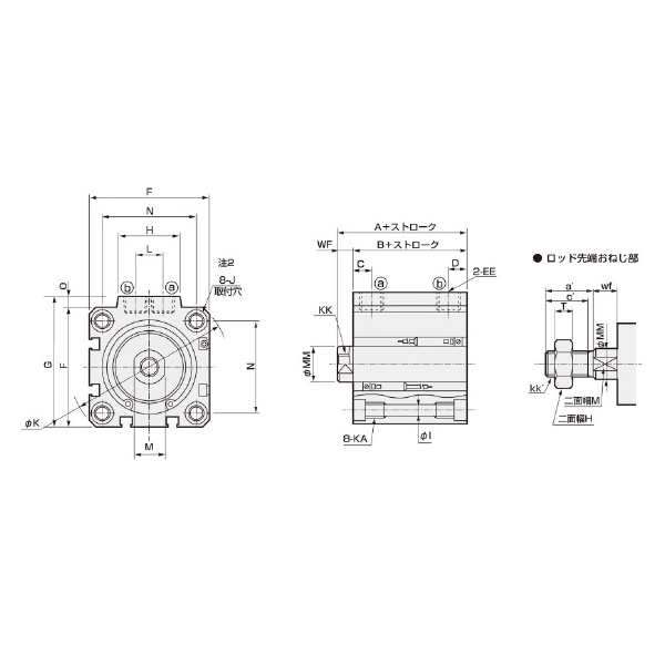 ＣＫＤ（株） エアーシリンダー SSD エアーシリンダー SSD-KL-32-175-N