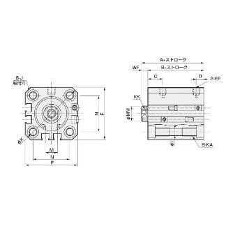 ＣＫＤ（株） エアーシリンダー SSD エアーシリンダー SSD-L-20-10-N