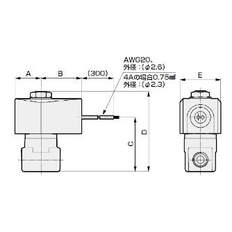ＣＫＤ（株） 直動式2ポート電磁弁 AB41 直動式２ポート電磁弁 AB41-02-7-R3AS-DC24V